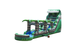 Tsunami Crush Water Slide with Slip N Slide